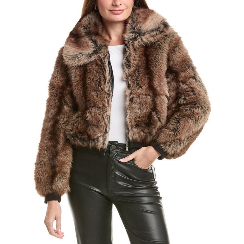Walter Baker Womens Gwen Jacket, Brown